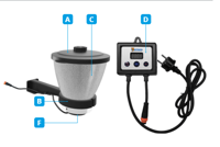 SF Koi Pro voer reducer