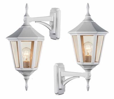 SG Ibiza LED Buitenlamp E27 wit IP44 611204