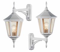 SG Ibiza LED Buitenlamp E27 wit IP44 611204