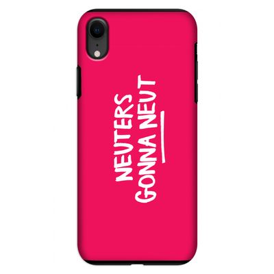 Neuters (roze): iPhone XR Tough Case
