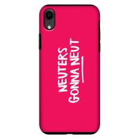 Neuters (roze): iPhone XR Tough Case