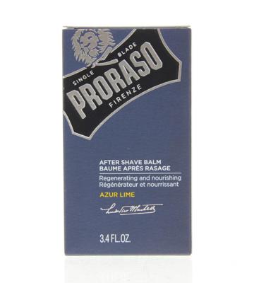 Proraso Azur Lime After Shave Balm Balsem Azur Lime 100ml | Voor Mannen