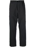 Snow Peak pantalon droit à boucle - Noir