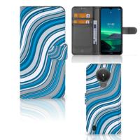 Nokia 1.4 | Telefoon Hoesje | Waves Blue