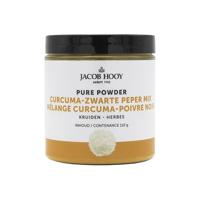 Jacob Hooy Pure Powder curcuma - zwarte peper mix 110 Gram