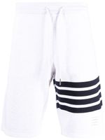 Thom Browne short de sport à 4 bandes signature - Blanc - thumbnail