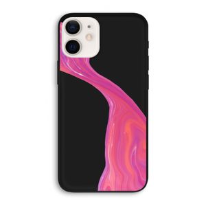 Paarse stroom: iPhone 12 Biologisch afbreekbaar hoesje