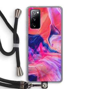 Earth And Ocean: Samsung Galaxy S20 FE / S20 FE 5G Transparant Hoesje met koord