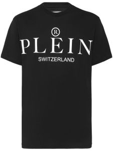 Philipp Plein t-shirt à logo imprimé - Noir