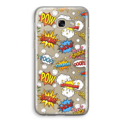 Pow Smack: Samsung Galaxy A5 (2017) Transparant Hoesje