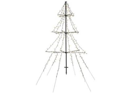 everlands kunstkerstboom vorm LED buitenverlichting 180