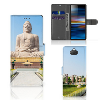 Sony Xperia 10 Flip Cover Boeddha
