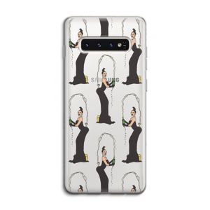 Pop Some Kim: Samsung Galaxy S10 4G Transparant Hoesje