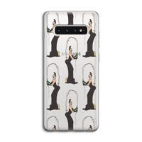Pop Some Kim: Samsung Galaxy S10 4G Transparant Hoesje