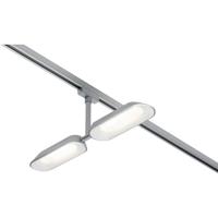 Paulmann Dipper 230V-railsysteem lamp URail LED vast ingebouwd 16 W LED Chroom (mat), Wit Paulmann Dipper 230V-railsysteem lamp URail LED vast ingebouwd 16 W LED Chroom (mat), Wit