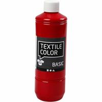 Creativ Company Textielverf - rood, 500ml