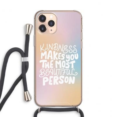 The prettiest: iPhone 11 Pro Transparant Hoesje met koord