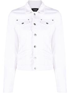 DSQUARED2 veste boutonnée à manches longues - Blanc