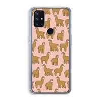 Alpacas: OnePlus Nord N10 5G Transparant Hoesje