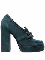 Le Silla escarpins Lana en daim - Vert