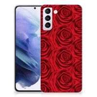 Samsung Galaxy S21 Plus TPU Case Red Roses - thumbnail