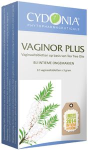 Vaginor Plus Vaginaal Zetpillen 12st