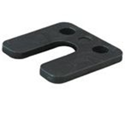 GB hogedrukplaat met sleuf 70x70x5 etiket; 48 per zak | 192 stuks - 17434845