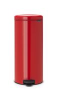 Brabantia newIcon pedaalemmer 30 liter met kunststof binnenemmer - Passion Red - thumbnail
