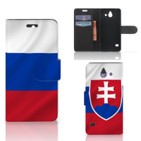 Huawei Ascend Y550 Bookstyle Case Slowakije - thumbnail