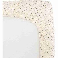 Inbakerhoeslaken - DOMIVA - 60x120 cm - Polka dots - Katoengaas