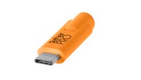 Tether Tools USB-kabel USB 2.0 USB-C stekker, USB-micro-B stekker 4.60 m Oranje CUC2515-ORG - thumbnail