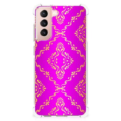 Anti Shock Case Samsung Galaxy S21 FE Barok Roze Anti Shock Case Samsung Galaxy S21 FE Barok Roze