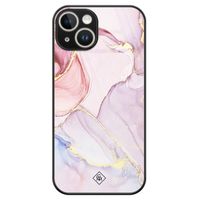 iPhone 14 glazen hardcase - Purple sky