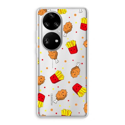 Chicken 'n Fries: Huawei P50 Pro Transparant Hoesje