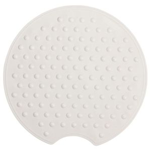 Sealskin mat anti-slip rotondo 55 cm wit