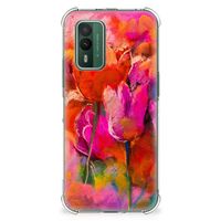 Back Cover Nokia XR21 Tulips
