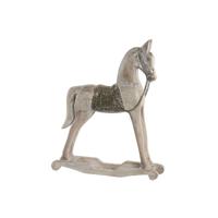 Decoratieve figuren Home ESPRIT Natuurlijk Paard 38 X 10 X 47 CM 38,,50 X 10 X 47 CM