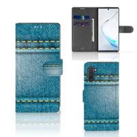 Samsung Galaxy Note 10 | Wallet Case | met Pasjes | Jeans