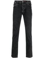 Philipp Plein Iconic Plein straight-leg jeans - Gris