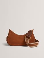 Ted Baker Webbing Small Suede Shoulder Bag