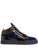 Giuseppe Zanotti baskets Kriss - Bleu - thumbnail