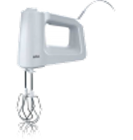 Braun HM3000WH MultiMix 3 Handmixer