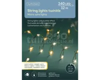 Draadverlichting Goud 240 LED 12m WW+CW Draadverlichting Goud 240 LED 12m WW+CW