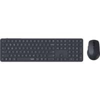 Toetsenbord-muiscombinatie - RAPOO - 9810M - Draadloos - Multimode - Donkergrijs