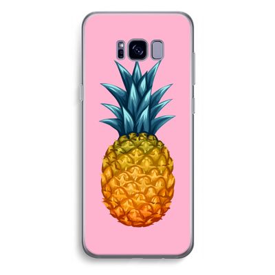 Grote ananas: Samsung Galaxy S8 Plus Transparant Hoesje