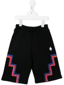 Marcelo Burlon County Of Milan Kids short de sport à motif Cross - Noir