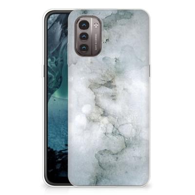 Hoesje maken Nokia G21 | G11 Painting Grey Hoesje maken Nokia G21 | G11 Painting Grey