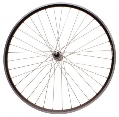achterwiel 28 inch ZAC2000 RVS zwart