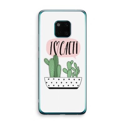 I love cacti: Huawei Mate 20 Pro Transparant Hoesje