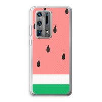 Watermeloen: Huawei P40 Pro Plus Transparant Hoesje